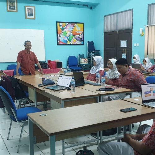 Arahan dari Bpk Rizal Rusdi (Plt Kepsek SMPN 252)